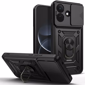 Tech-Protect CamShield Pro -suojakuori laitteelle Xiaomi Redmi Note 17 Pro 5G – musta
