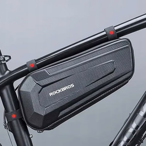 Rockbros B67 vedenpitävä polkupyörän runkolaukku - musta