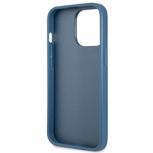 Guess 4G Triangle Logo Cardslot Suojakuori iPhone 13 Pro / 13:lle - sininen