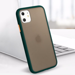 Vennus Color Button Bumper Samsung Galaxy A20S:lle vihreä