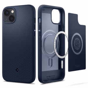 Spigen Mag Armor iPhone 14 Plus -kotelo - sininen