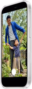 iPhone 17 läpinäkyvä suojakuori MagSafella
