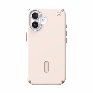 Speck Presidio2 Pro -suojakuori MagSafe- ja ClickLock-tuella iPhone 16:lle, Bleached Bone/Heirloom Gold