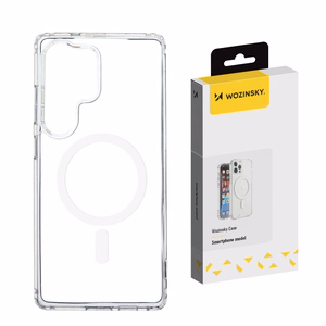 Wozinsky Ultra Clear MagSafe Suojakuori Samsung Galaxy S25 Ultralle - läpinäkyvä