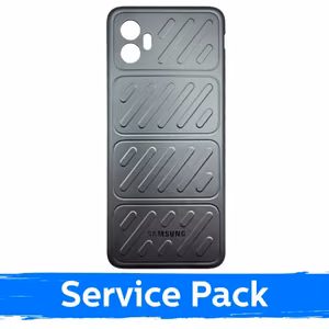Back Cover Compatible With Samsung G766 Xcover 7 Pro / Black / (Service Pack)