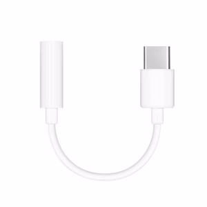 Huawei original adapter AUX Type C (male) to Jack 3.5 mm (female) CM20 white bulk