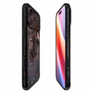 Spigen Ultra Hybrid Mag Magsafe ACS10353 Suojakuori iPhone 17 Pro:lle - Zero One musta