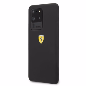 Ferrari Hardcase FESSIHCS69BK S20 Ultra G988 musta/musta Silikoni