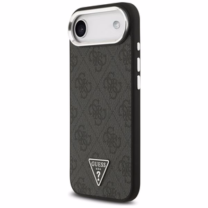 GUESS suojakuori iPhone 17 Air MagSafe-yhteensopiva PU 4G W/Triangle Logo SL - musta