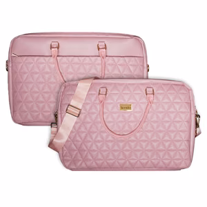 Wonder Briefcase Kannettava tietokone 17 tuumaa pico quilted vaaleanpunainen