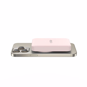 Tech-Protect LifeMag PB11 Powerbank MagSafe 10000mAh 15W USB-C-portilla - vaaleanpunainen + USB-C-kaapeli