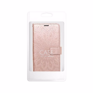 MEZZO Book Suojakuori XIAOMI Redmi Note 15 PRO 5G:lle mandala rose gold