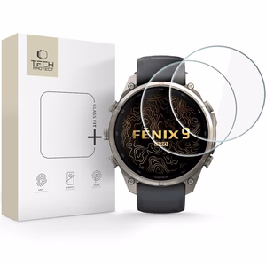 Tech-Protect Glass Fit+ -karkaistu suojalasi laitteelle Garmin Fenix 9 Pro 47 mm