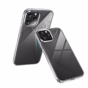 Super Clear Hybrid-suojakuori mallille iPhone 17 Pro / 18 Pro – läpinäkyvä