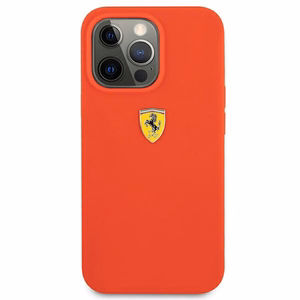 Ferrari FESSIHCP13XRE iPhone 13 Pro Max 6.7" punainen/punainen kovakotelo Silikoni