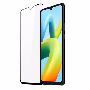 Dux Ducis 9D Näytönsuoja Karkaistu lasi Xiaomi Redmi A2 / Redmi A1:lle 9H mustalla kehyksella
