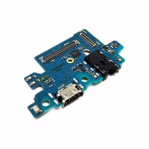 Charging Port Compatible With Samsung A405 A40 2019 with Flex Silver OEM