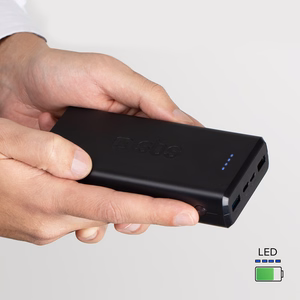 Powerbank Puro Fast 20000 mAh 2x USB-A + 1x USB-C - musta