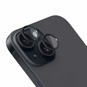 Kameralinssien karkaistu lasi 3mk Lens Pro Apple iPhone 15 musta