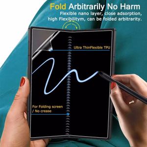 Screen Protection "Flexible Clear HD" Set 3in1 for Samsung F946 Z Fold5 (Bulk)