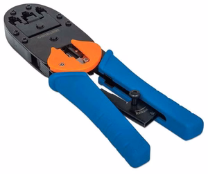 Intellinet universaali modulaaristen pistikkeiden krimpaustyökalu RJ45-, RJ12- ja RJ11-pistikkeille