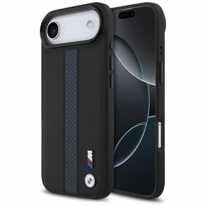 BMW M Perforated Stripe Logo MagSafe Suojakuori iPhone 17 Air:lle - sininen