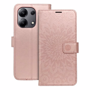Flip case for Xiaomi Redmi NOTE 13 4G Mezzo Book mandala rose gold