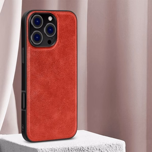 Phone Case X-Level "Earl III Collection" for Apple iPhone 16 Pro Red
