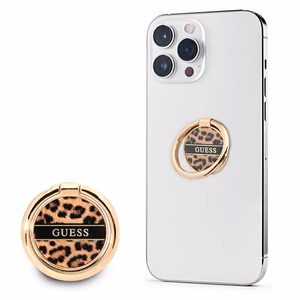 Guess sormusjalusta ruskea Leopard