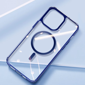 Dux Ducis Clin2 tapauksessa iPhone 14 Plus magneettinen MagSafe kansi sininen