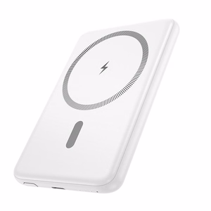 Varavirtalähde Hoco 5000 mAh QC PD 2A 20W erittäin ohut J140A valkoinen, MagSafe-yhteensopiva