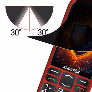 Aligator A830 Senior – 3mk Silky Matt Privacy tietosuojakalvo