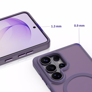 Tech-Protect Magmat MagSafe -suojakuori Samsung Galaxy S26 Ultralle - matta violetti