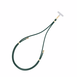 3mk EasyClip puhelimen kaulahihna, tummanvihreä (kultaiset osat)