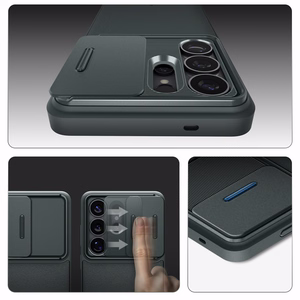 Spigen Optik Armor Suojakuori Samsung Galaxy S26 Ultra:lle - vihreä