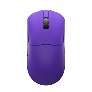 LEOBOG GM3 Purple Mouse with Charging Dock