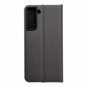 Läppäsuojakuori Samsung S21 FE:lle Luna Book Carbon musta