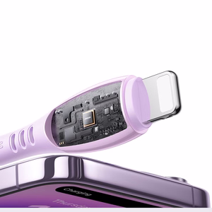 Joyroom S-A59 Vibrant Series 30W USB-C - Lightning Kaapeli 1,2m - violetti