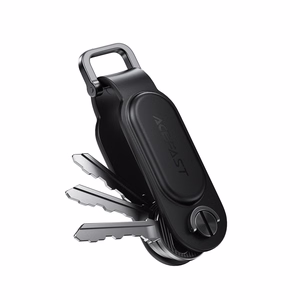 Acefast S4 Bluetooth Keychain Locator Compatible with Apple Find My - Black