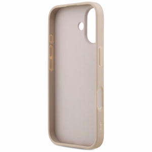 Guess 4G Ring Classic Logo MagSafe Suojakuori iPhone 17 - Vaaleanpunainen