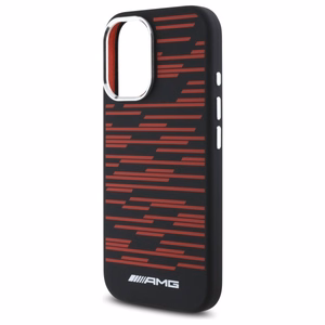 AMG Silikoninen Graphics MagSafe suojakuori iPhone 16:lle - musta