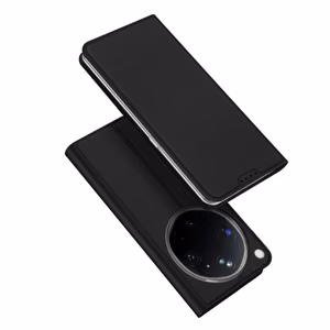 Dux Ducis Skin Pro -lompakkokotelo mallille OPPO Find X9 Ultra – musta