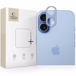 Tech-Protect Camalloy Fit+ Kameralasi iPhone 17:lle - Sininen