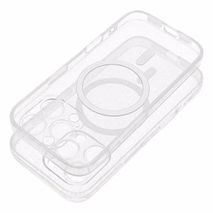 Suojakuori Samsung S26 ULTRA:lle Clear Mag Cover (STR) yhteensopiva MagSafen kanssa läpinäkyvä glitter