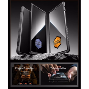 Supcase UB Grip Mag MagSafe -suojakuorisetti, 2 kpl, Samsung Galaxy Z Fold 8 -mallille, musta