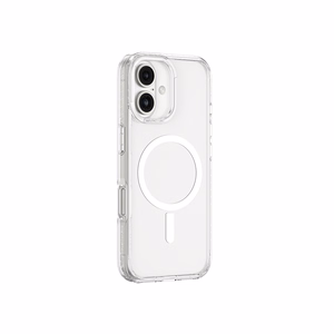 AmazingThing Titan Pro Mag Suojakuori Magneettisella Renkaalla iPhone 16:lle - läpinäkyvä