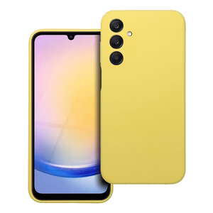 Case for Samsung A25 5G Silicone 2mm yellow