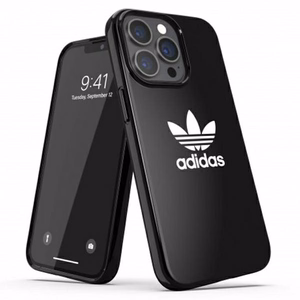Adidas OR SnapCase Trefoil kotelo iPhone 13 Pro / iPhone 13 - Musta