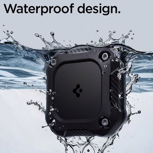 Spigen Tough Armor Suojakuori AirTag 1/2:lle - Musta