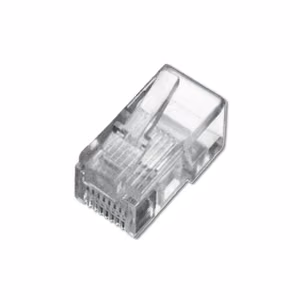 DIGITUS A-MO 8/8 SR – suojaamaton CAT 5e RJ45 8P8C -moduulipistoke monisäikeiselle pyöreälle kaapelille